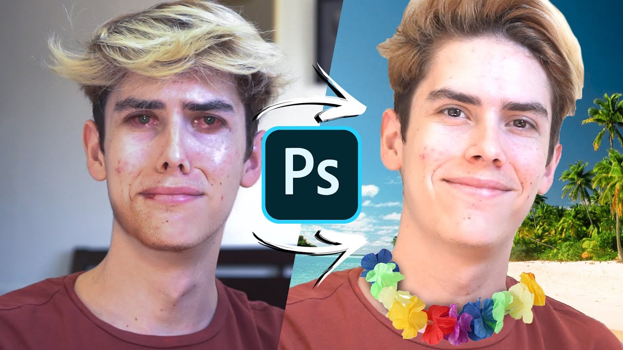 arreglé las fotos de extraños con photoshop