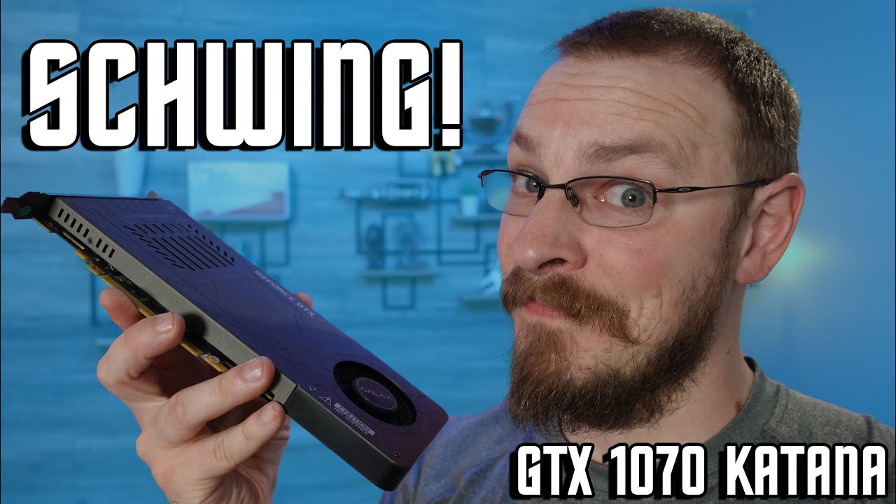 Make GPUs Thin Again! - Galax GTX 1070 KATANA