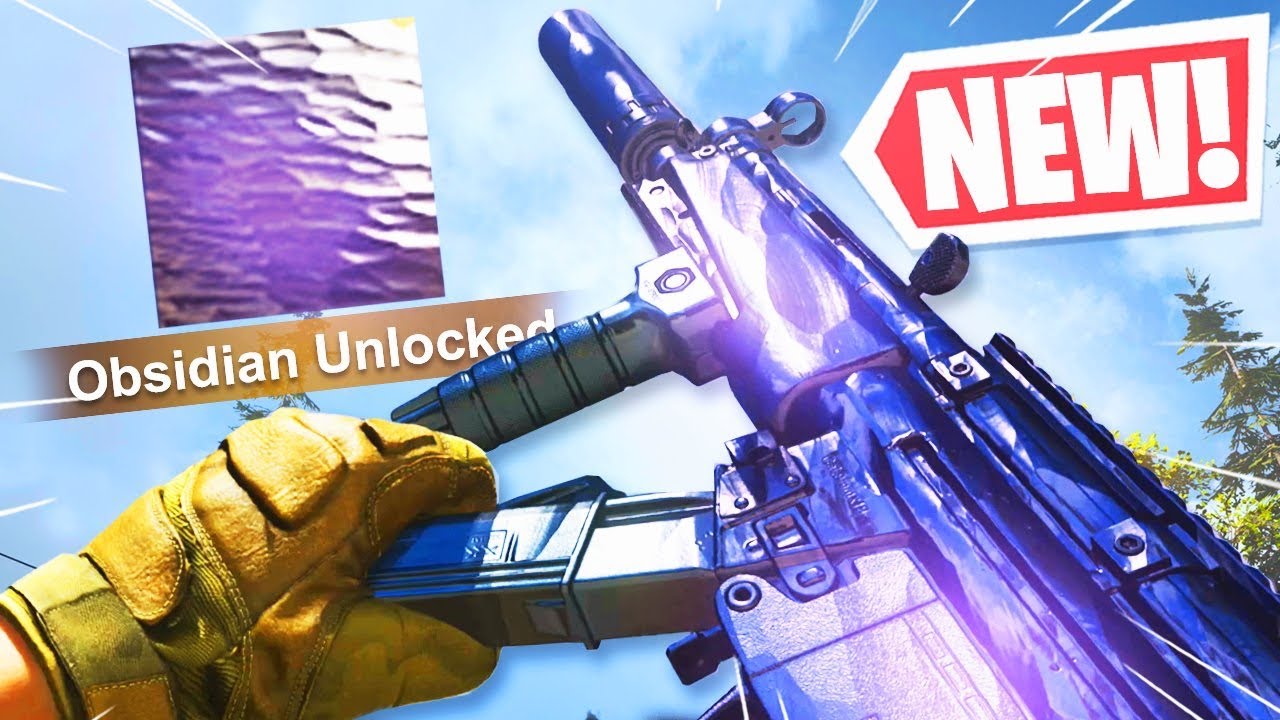I UNLOCKED OBSIDIAN CAMO in MODERN WARFARE and It's...