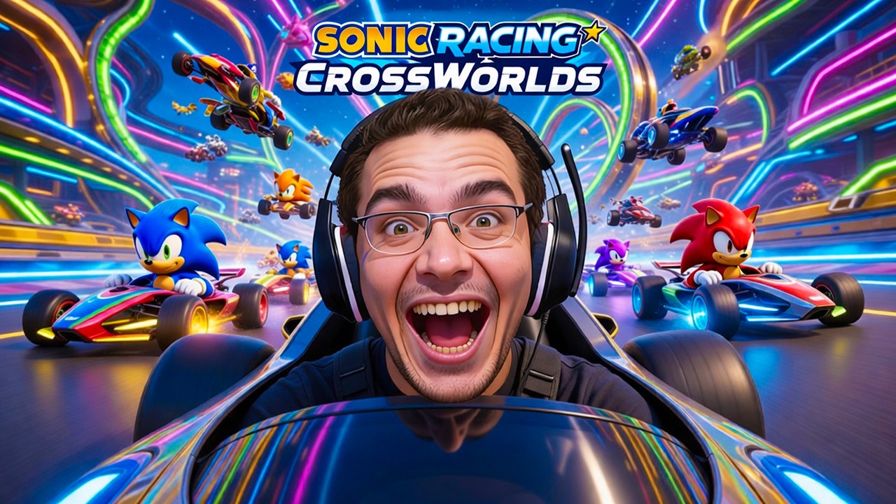 جربت ألعب Sonic Racing CrossWorlds وطلعت رهيبة