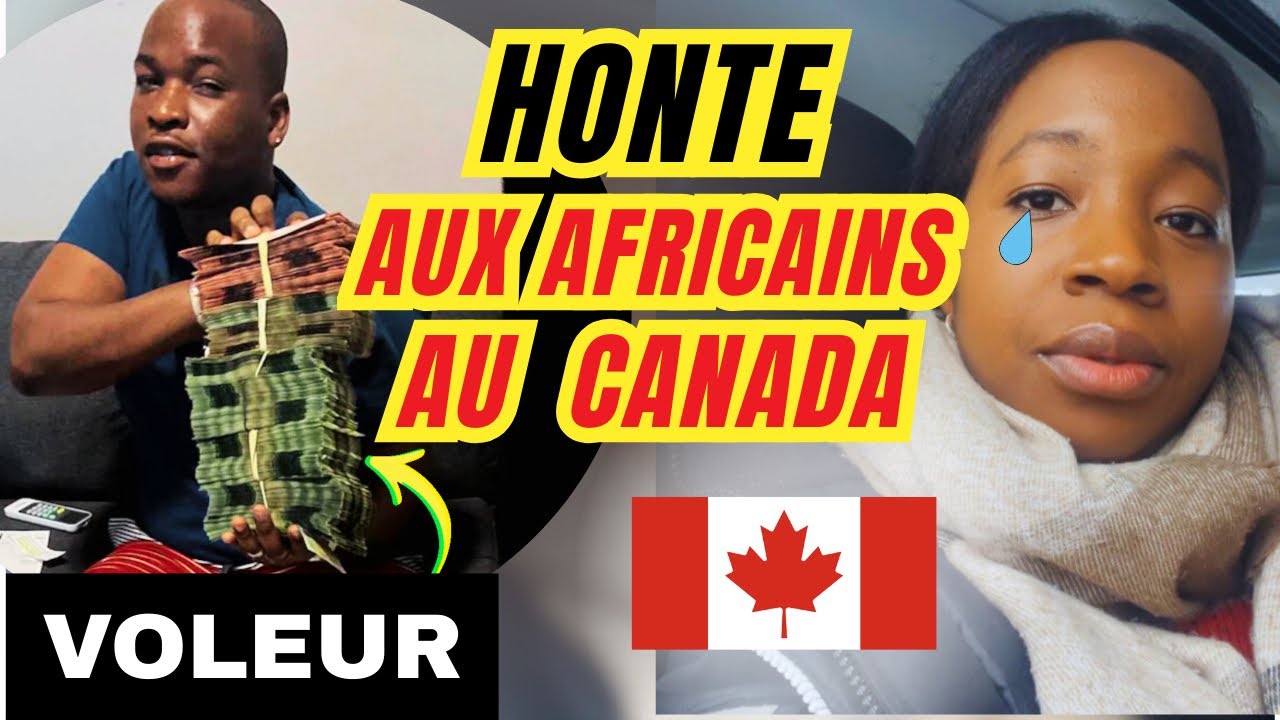 AFRICAINS VOLEURS AU CANADA !! STOP 🛑🇨🇦