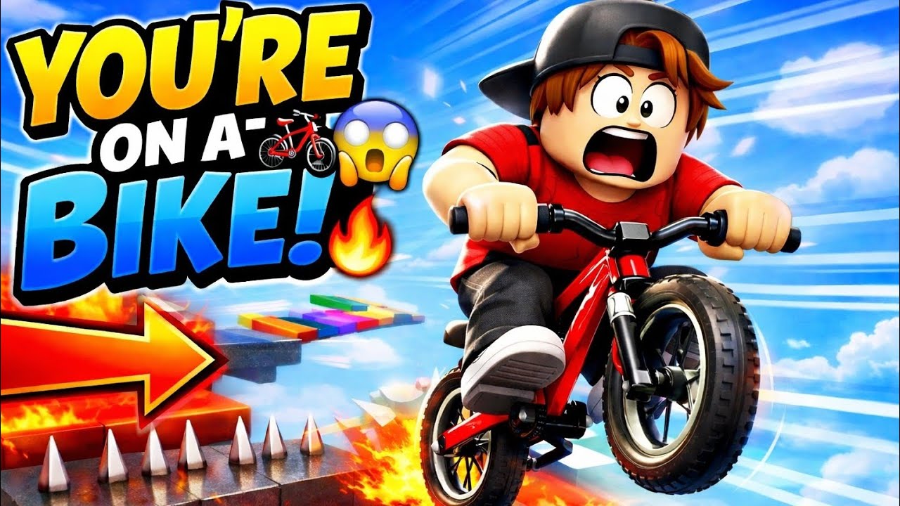 YOU’RE ON A BIKE OBBY! 🚲🔥 Roblox ObbyBBt Insane Parkour Challenge 
