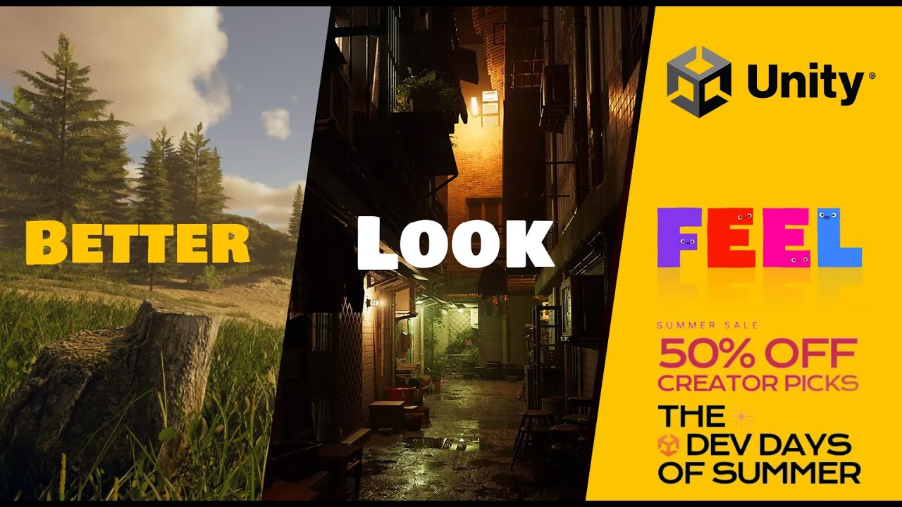Take Your Game's Look and Feel to the Next Level with Unity's Dev Days Assets