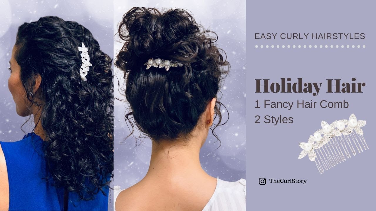2 Must-Try Holiday Hairstyles for Curly Hair