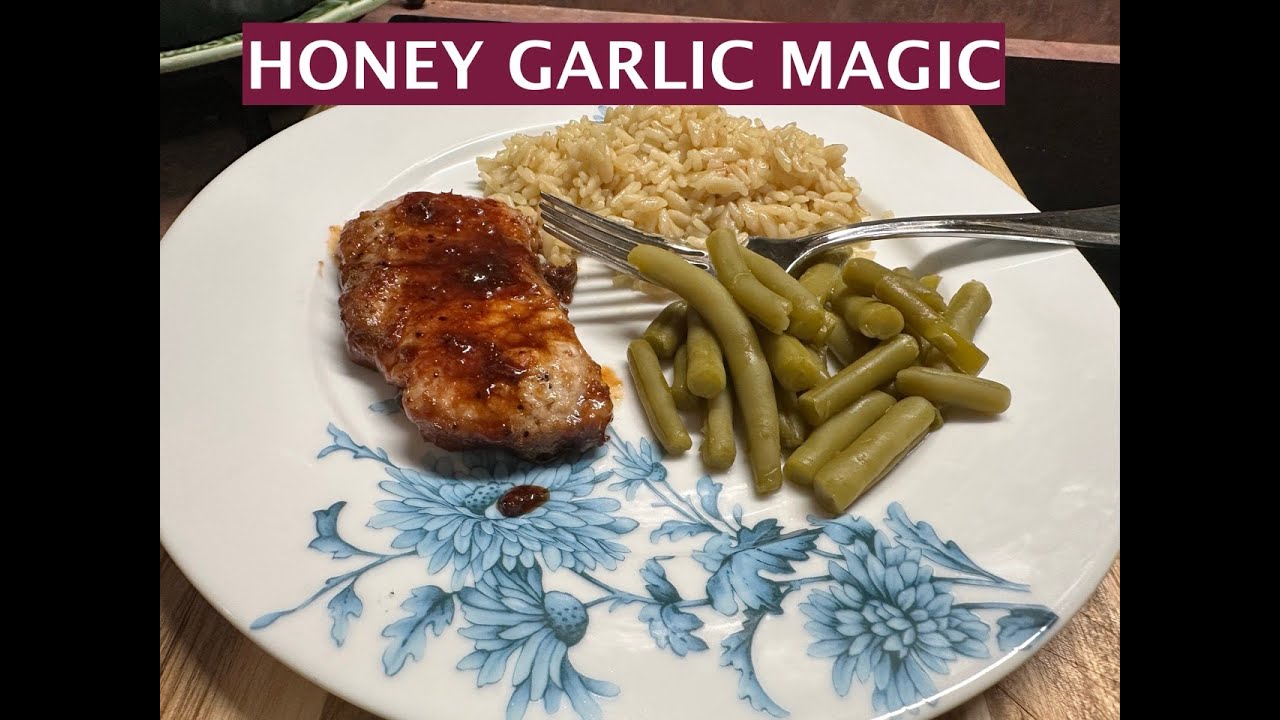 Сочные свиные отбивные с медом и чесноком | Простой рецепт свиных отбивных (Больше никакой сухой ...