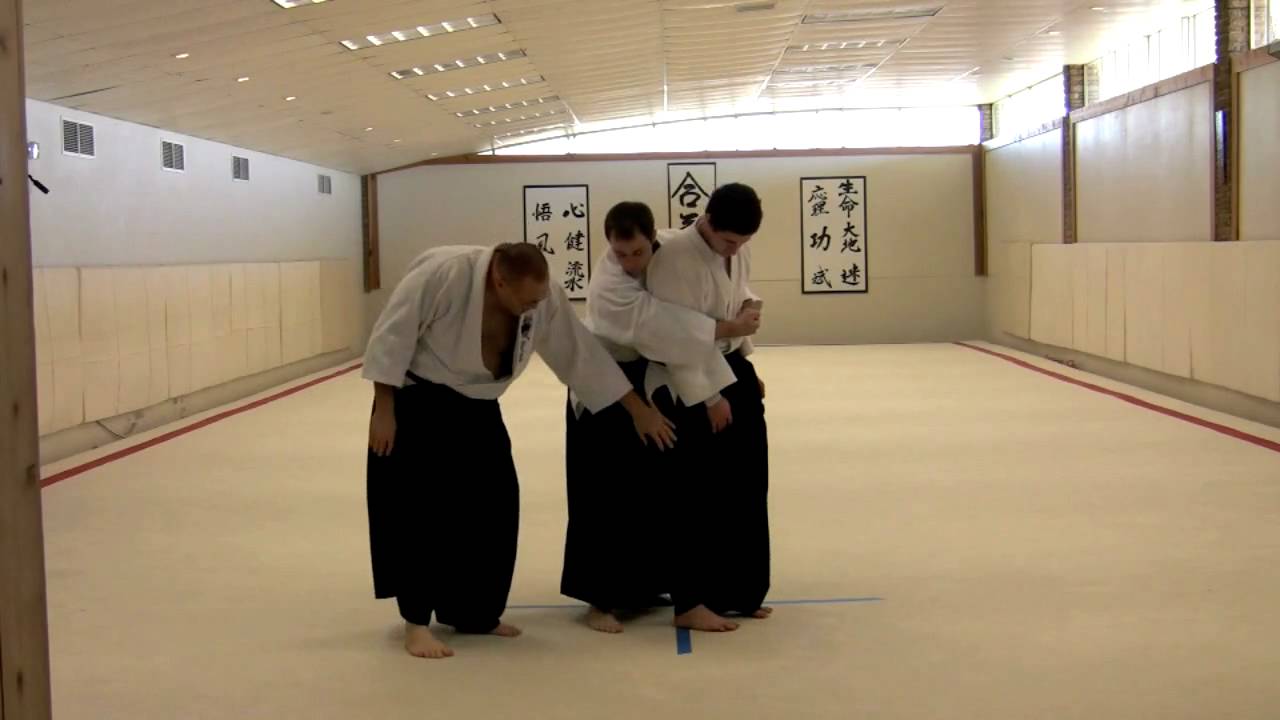 Aikido Self-Defense: Bear Hug (Hold from Behind)