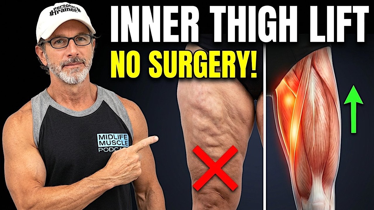 3 Unique Moves for Non-Surgical Inner-Thigh Lift to Tighten & Tone Flabby Cellulite On Inner-Thighs