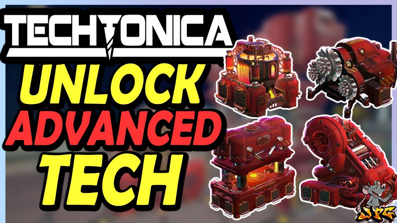 TECHTONICA ADVANCED GUIDE! The Best Smelter, Assembler, Drill & Thresher! Advanced MK2 Crafting!