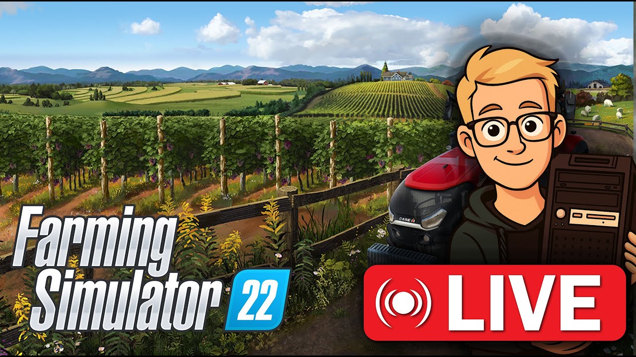 🔴Live:  Farming Simulator 22 met de buurman!