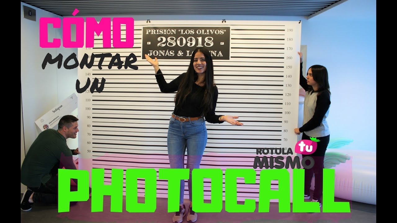 C&oacute;mo montar un Photocall 📸