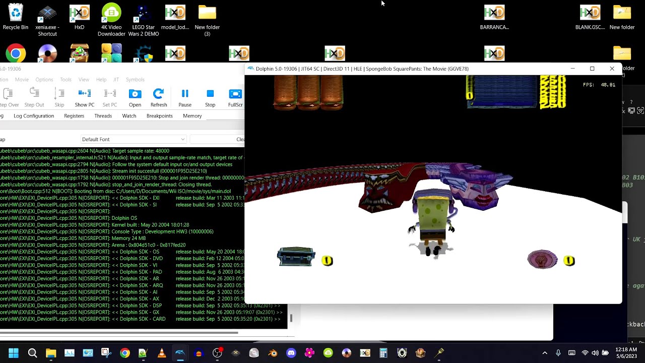 The Spongebob Movie Game Code Hack Demo: Backwards Compatibility With BFBB RenderWare Assets