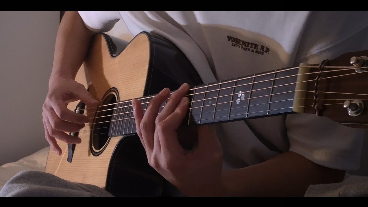그의 생각 - 조준모 (acoustic cover)
