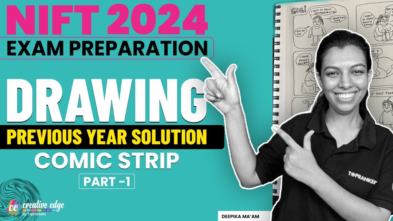 NIFT Drawing Previous Year Question | Ace Your NIFT, UCEED, CEED Exam Preparation 2024! (Part 1)