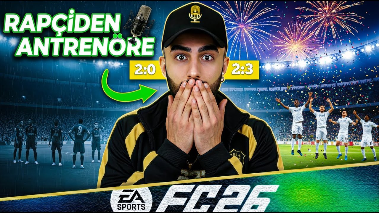 2-0’dan Maçı Çaldım! Rapçiden Teknik Direktör Olur Mu ? #2