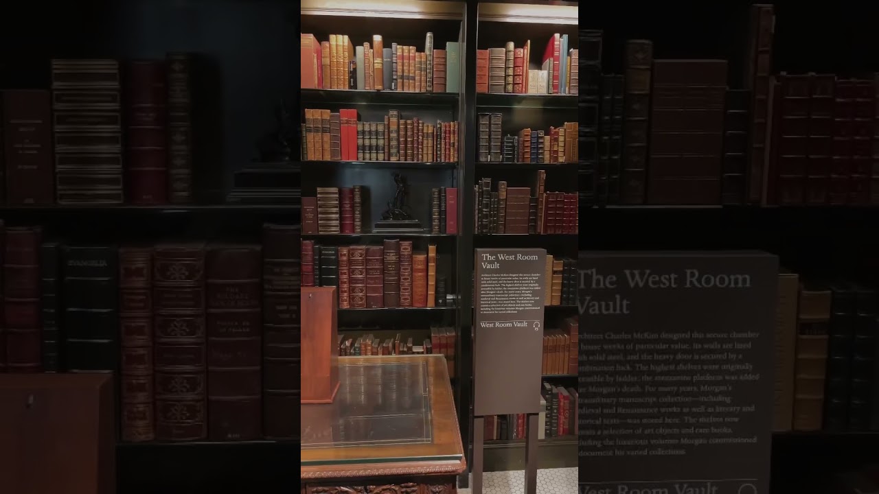Visiting the Morgan Library & Museum #painter #art #library #nyc