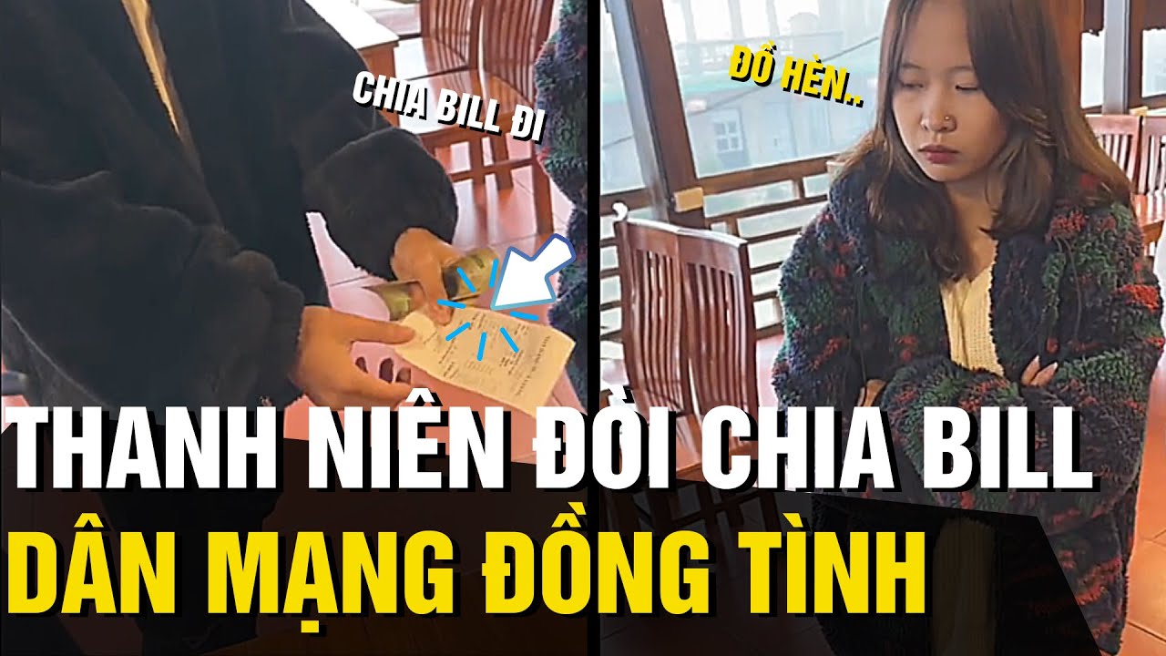 Thanh niên rủ crush đi ăn nhưng ĐÒI CHIA BILL, CĐM biết lí do thì GIƠ TAY tán thành| Tin Ngắn 3 Phút