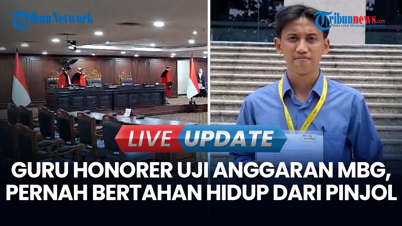 🔴 LIVE UPDATE | MBG Masuk Anggaran Pendidikan: Gaji Guru Honorer Masih Timpang