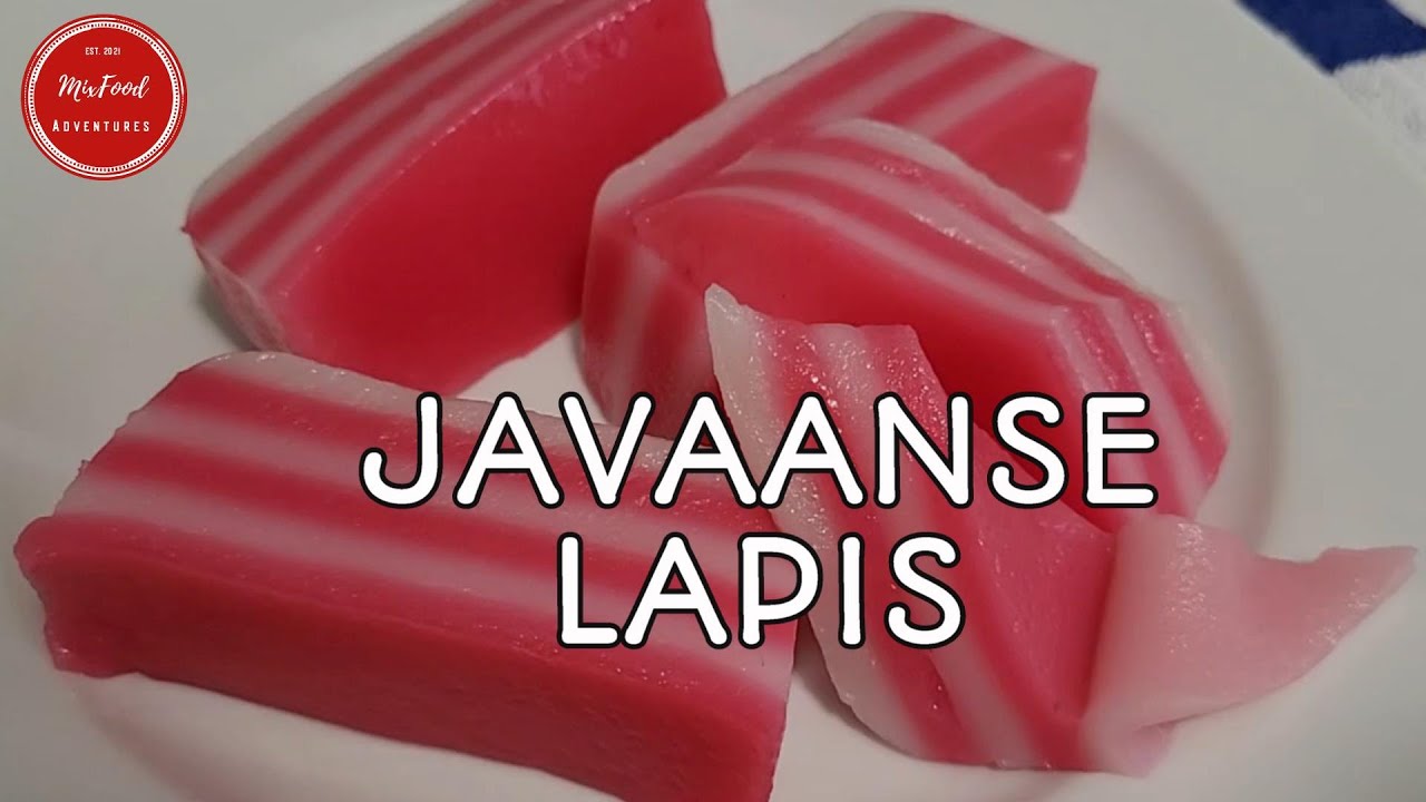 OUDERWETSE JAVAANSE LAPIS. KUE LAPIS.