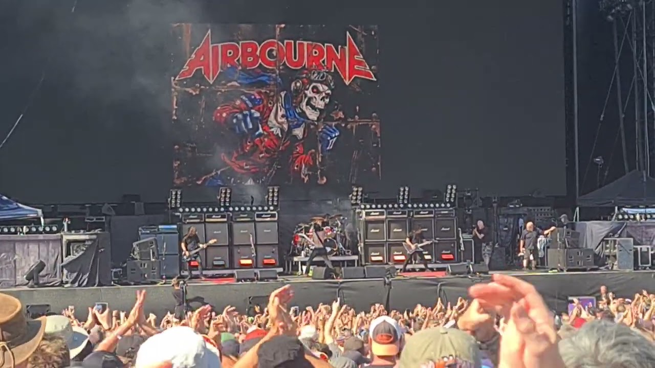 Airborne live at Eddfest knebworth Park 2026 #airborne #knebworth #ironmaiden 