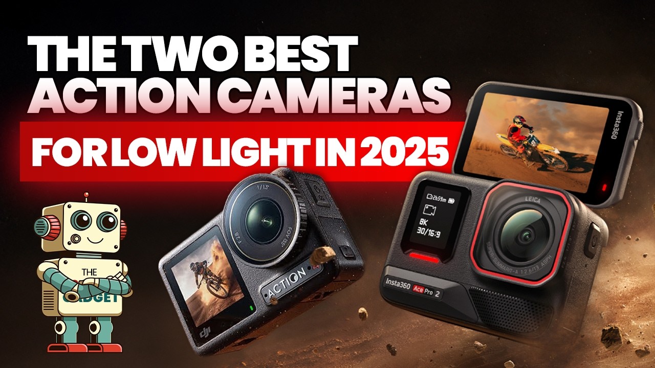 The ONLY 2 Best Action Cameras for Low Light In 2025 (And they're NOT GoPro)