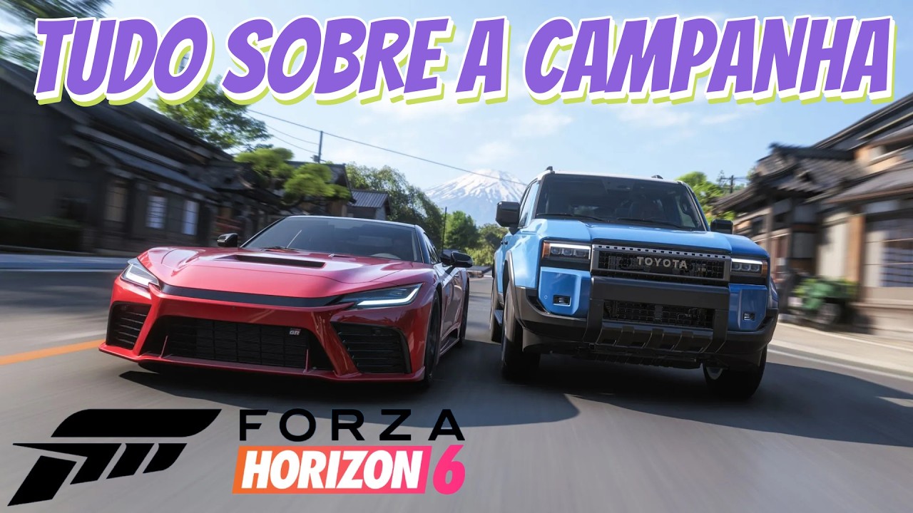 TUDO SOBRE A CAMPANHA E PROGRESSÃO DO FORZA HORIZON 6 🔥🔥🔥