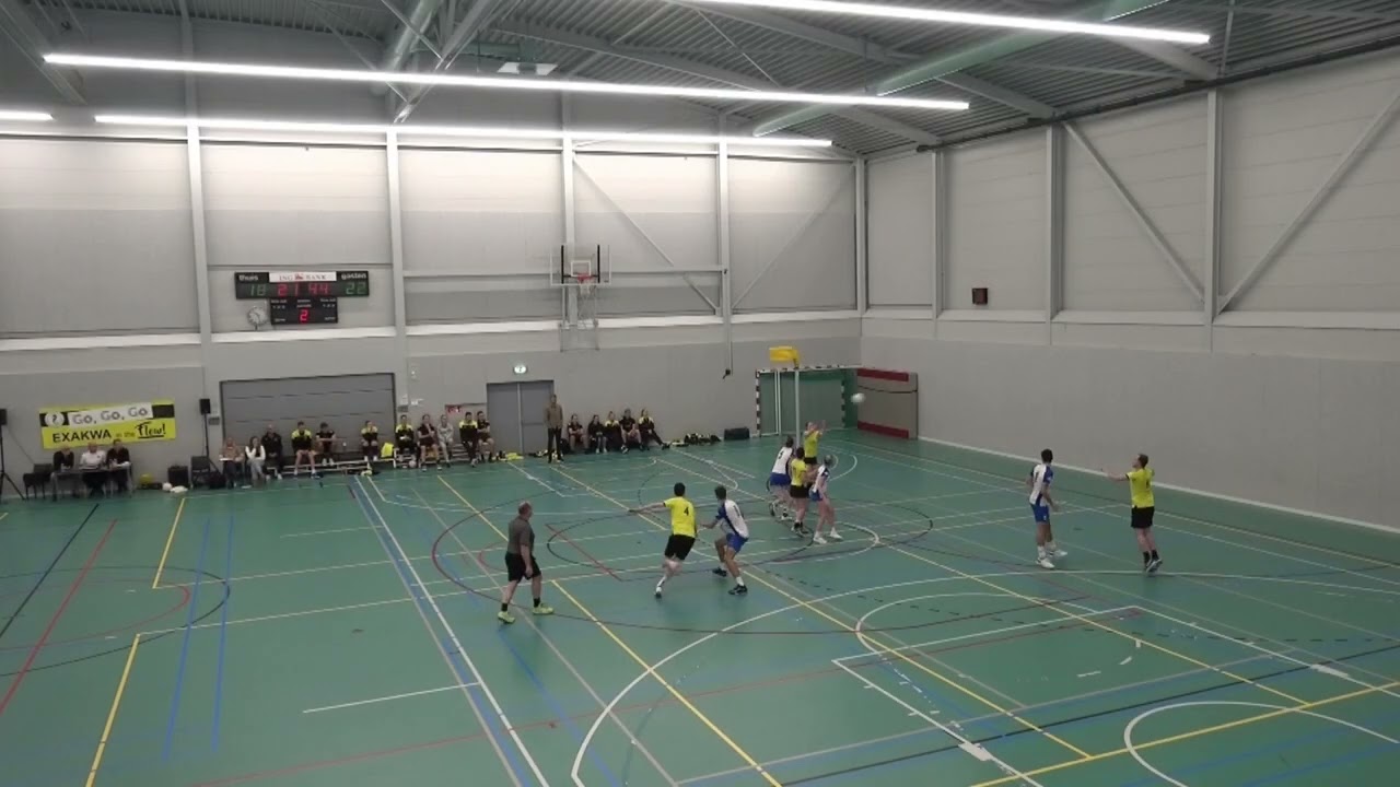 Exakwa 1 - Wit-Blauw 1 De goals