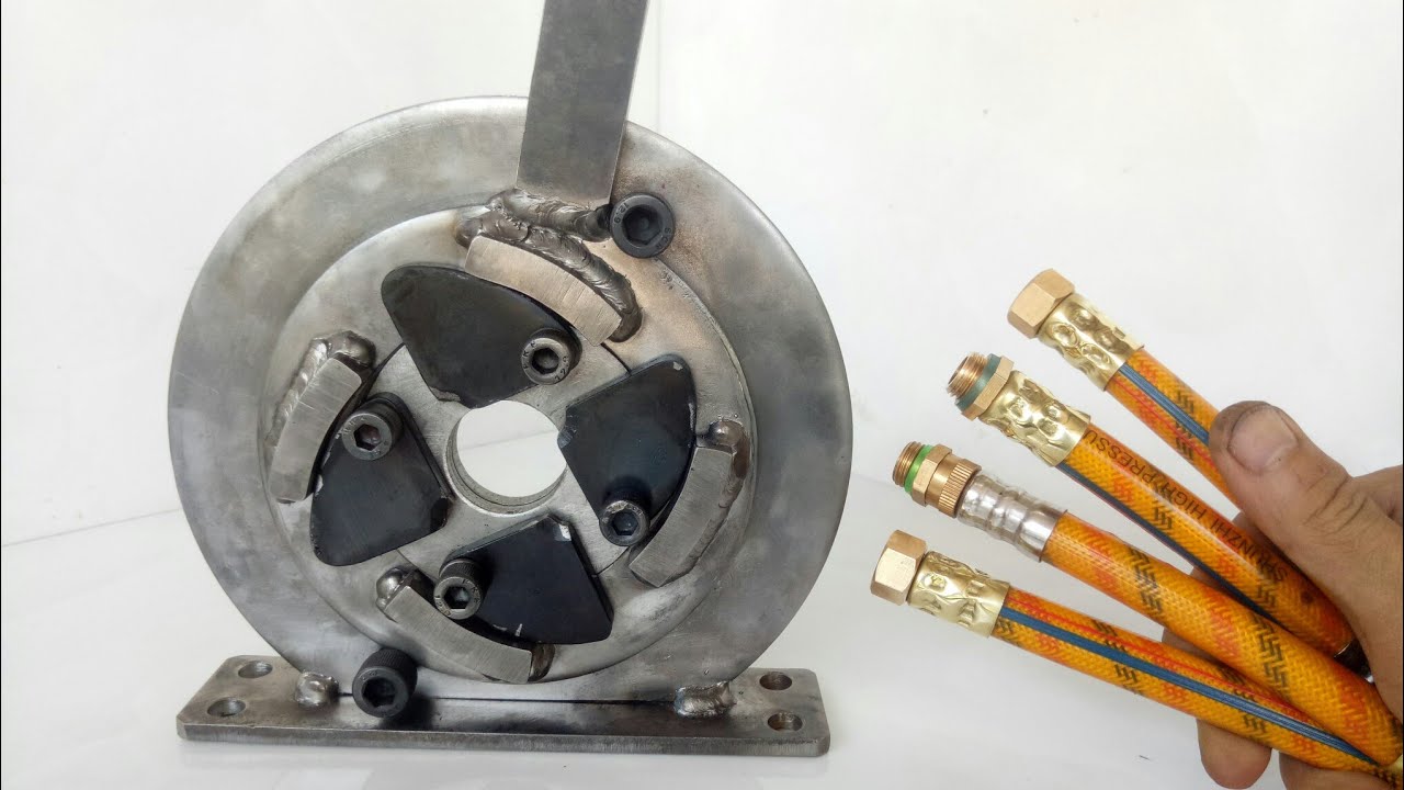 Hướng dẫn chế dụng cụ bấm đầu dây rửa xe, ép đầu dây phun thuốc V2