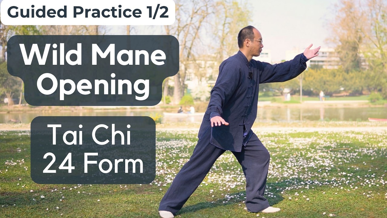 Wild Mane Opening (Part 1) - Yang Style 24 Form Tai Chi Step-by-Step Tutorial