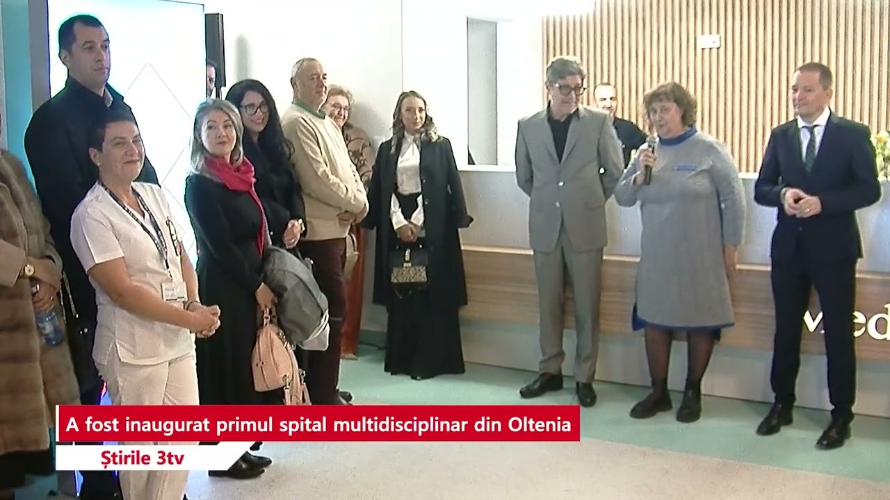 MedLife a inaugurat primul spital multidisciplinar din Oltenia.