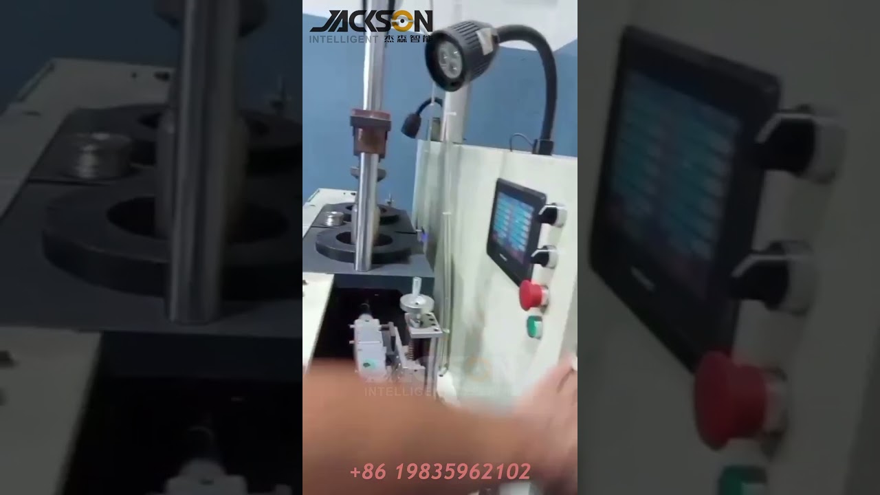 JACKSON Double Stations Laser Servo Bottom Welding Machine Bottle Vacuum Cup Flask Production Line