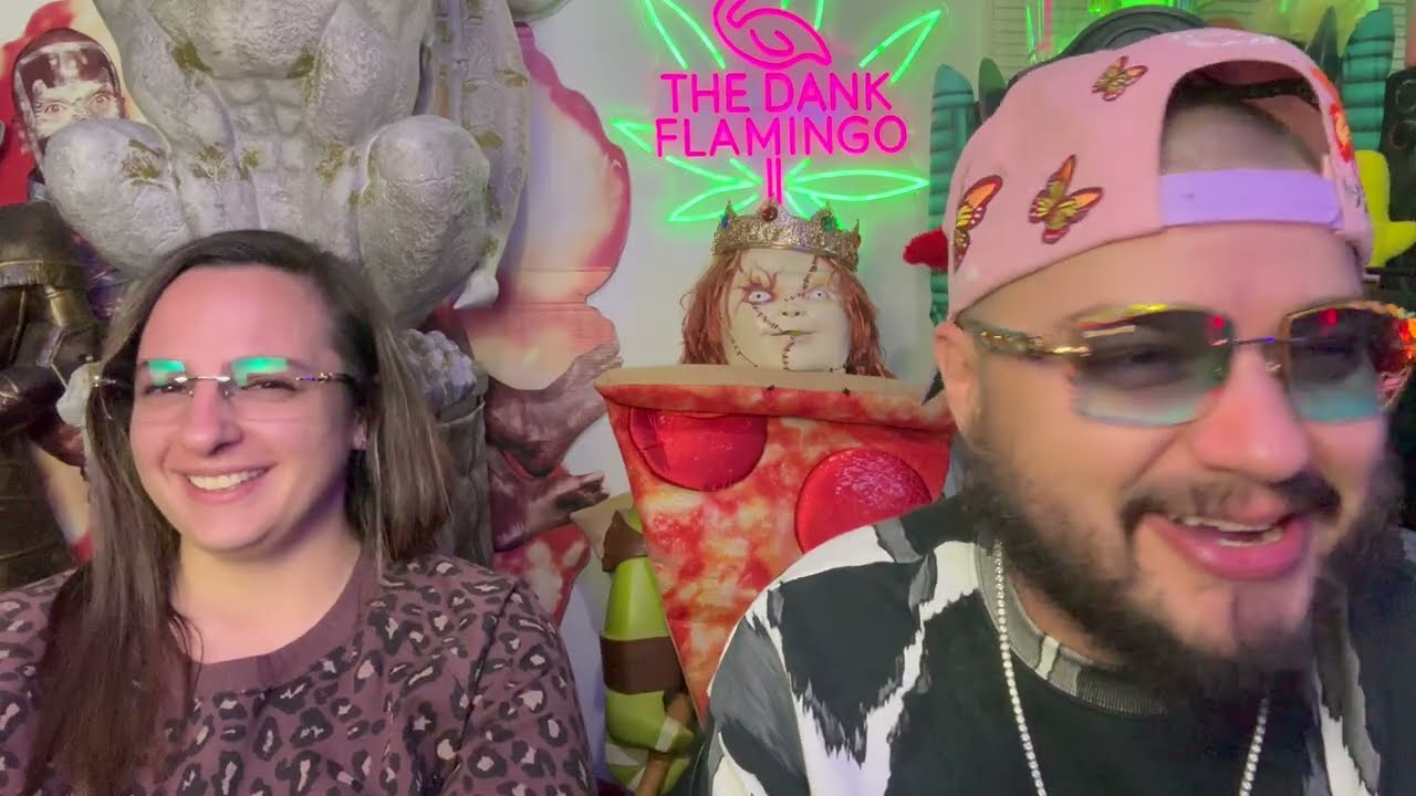 Dankin with the Flamingos Get Smoked Out with Puffy!