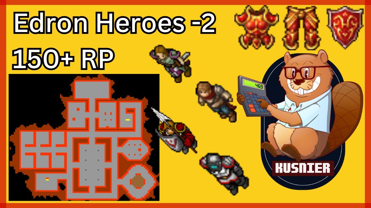 Edron Heroes -2 | 150+ Paladin | Tibia