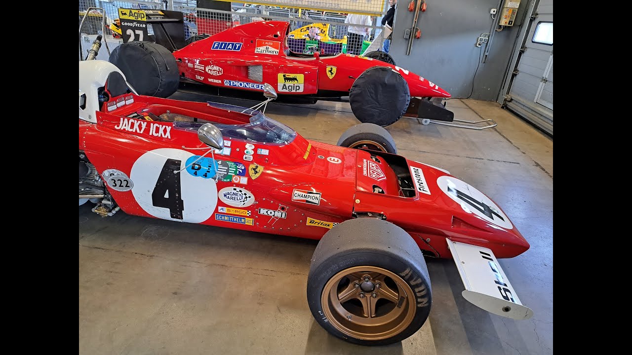 Historische F1 Nürburgring Classic 2023  Ferrari/Hesketh/Simtec/Minardi/EuroBrun/Arrows/Benetton