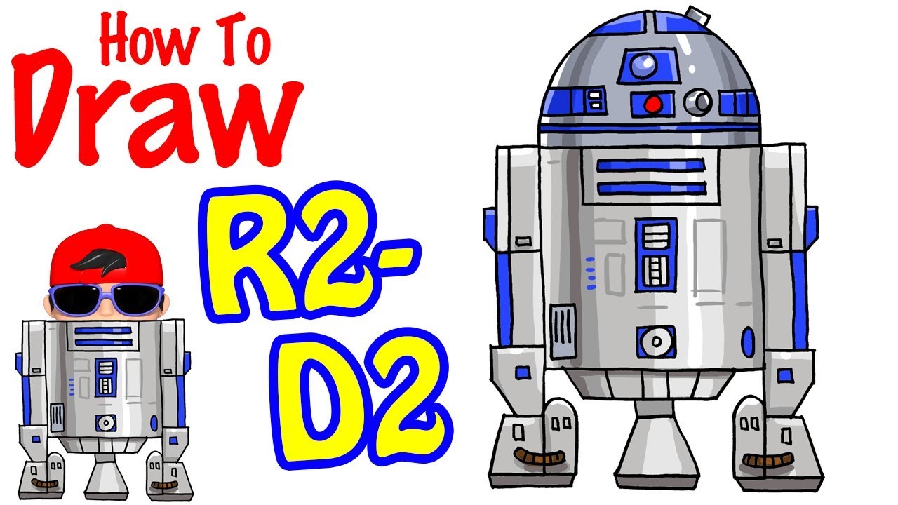 How to Draw R2-D2