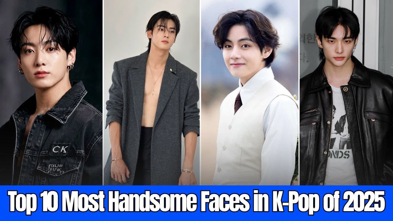 Top 10 Most Handsome Faces in K-Pop of 2025 — The Ranking Everyone Is Talking About!