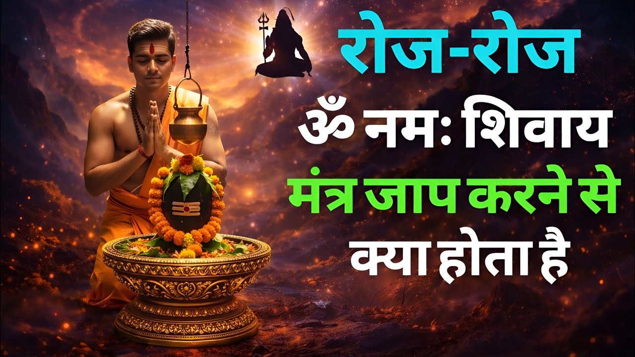 रोज-रोज ॐ नमः शिवाय मंत्र जाप करने से क्या होता है 🔱|| True divine Margs