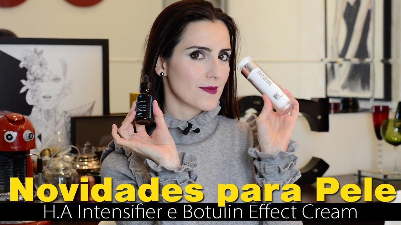 Pele perfeita | Anti-idade H.A. Intensifier Skinceuticals e Botulin Effect Cream
