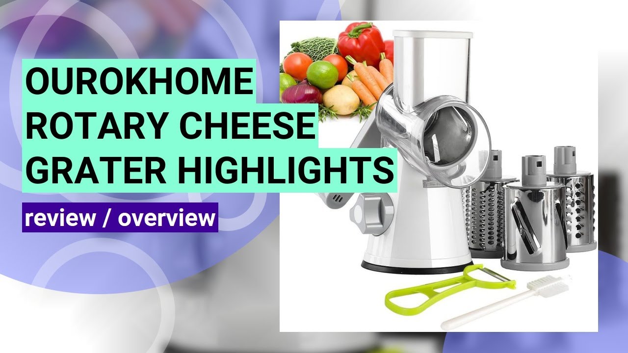 Review: Ourokhome Rotary Cheese Grater - A Must-Have Kitchen Gadget?