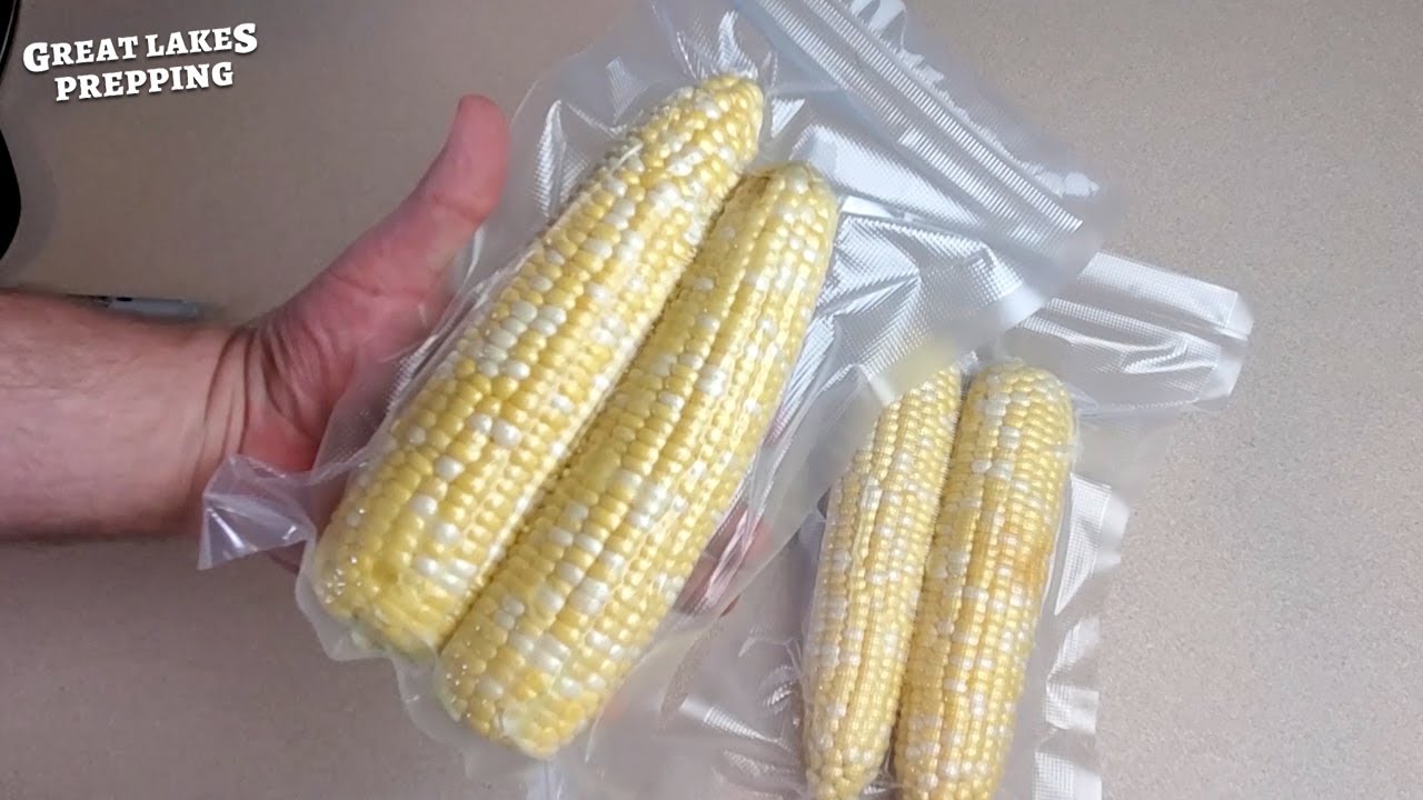 How to Freeze Fresh Corn on the Cob (freezing corn for a long time with no freezer burn!)