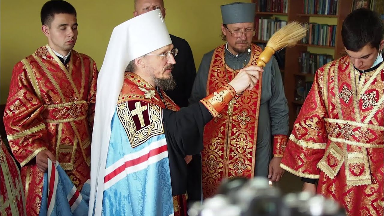 В Логойске состоялось освящение Иверской часовни в доме-интернате для престарелых и инвалидов