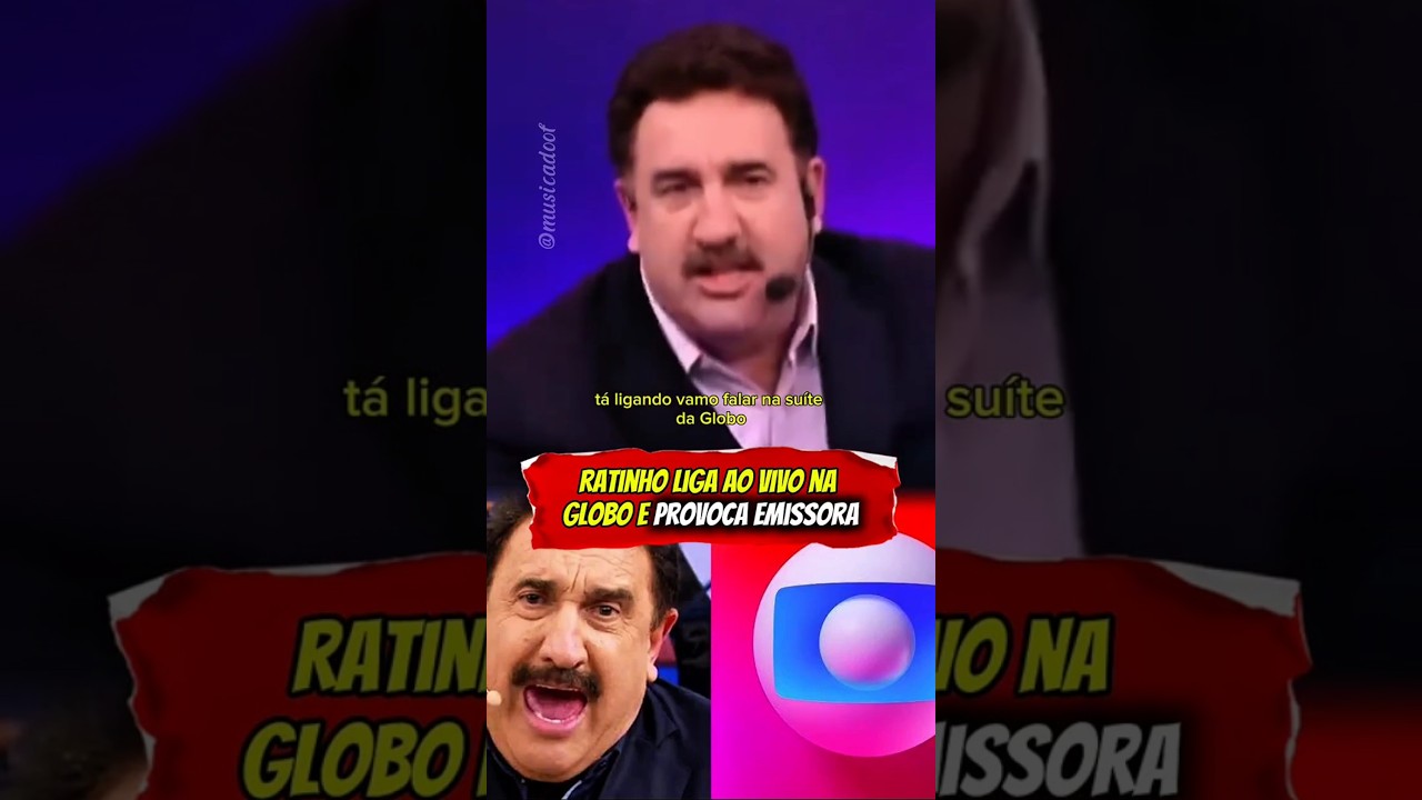 #cortesguilhermeebenuto Ligou na globo ao vivo #programadetv #fofoca #viralvideo