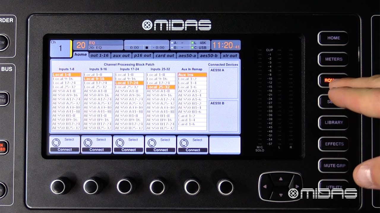 M32 Quick Tip - Routing Menu Overview