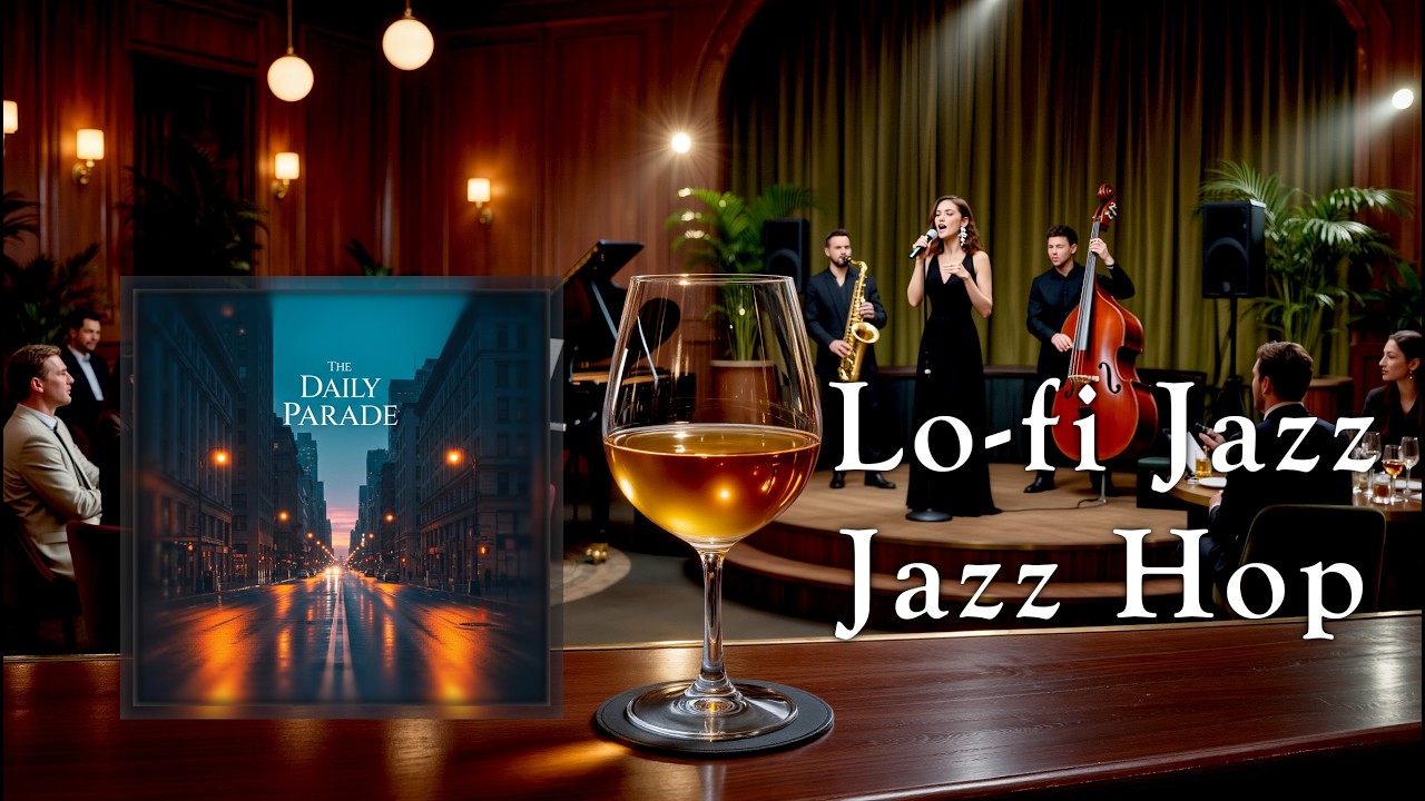 음악 카페🎶로파이 재즈 🎶[ The Daily Parade ] 🎶Lo-fi Jazz 🎶Music Cafe 🎶Piano 🎶Instrumental 🎶BGM (광고 없음)