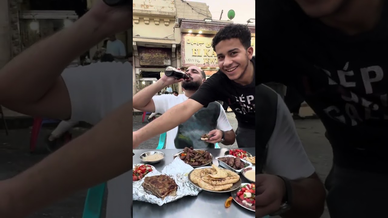 احلا اكلت سمين من ابو كريم مصر الجديد ميدان الجامع مع هاني فود