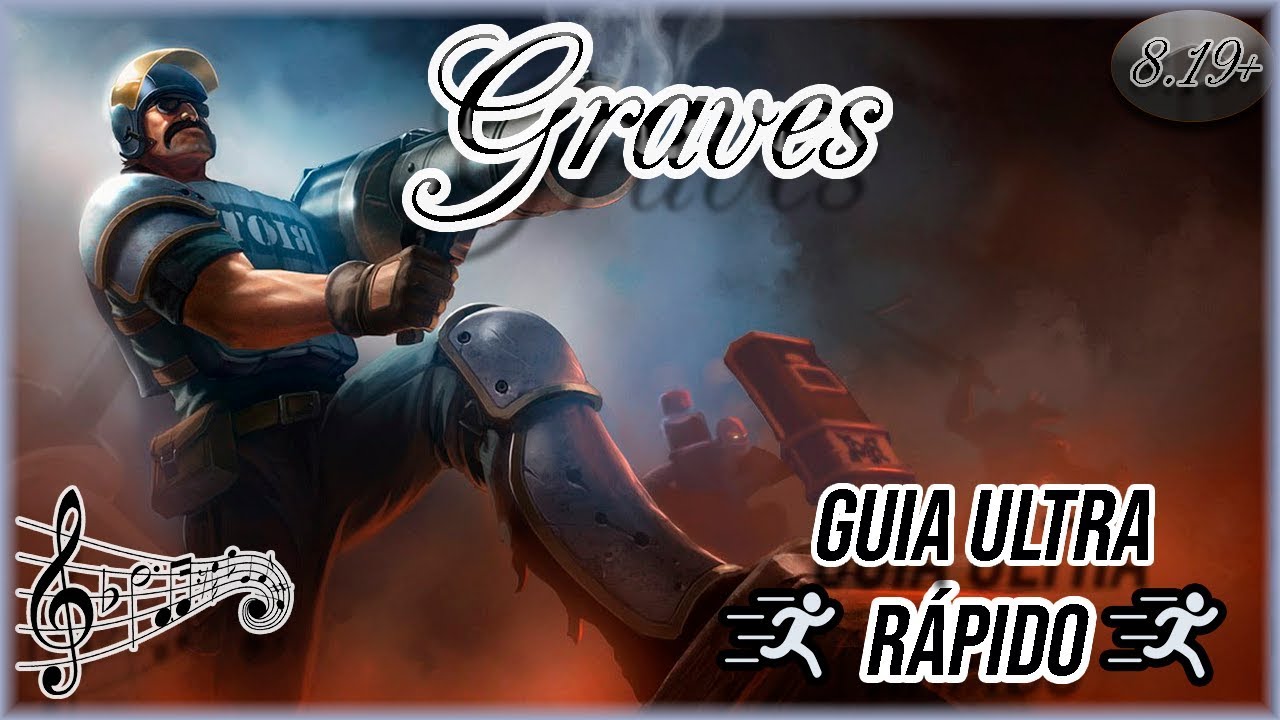 🔴 GRAVES RUNAS, ITENS E DICAS - GUIA ULTRA RÁPIDO + MÚSICA SKY HIGH
