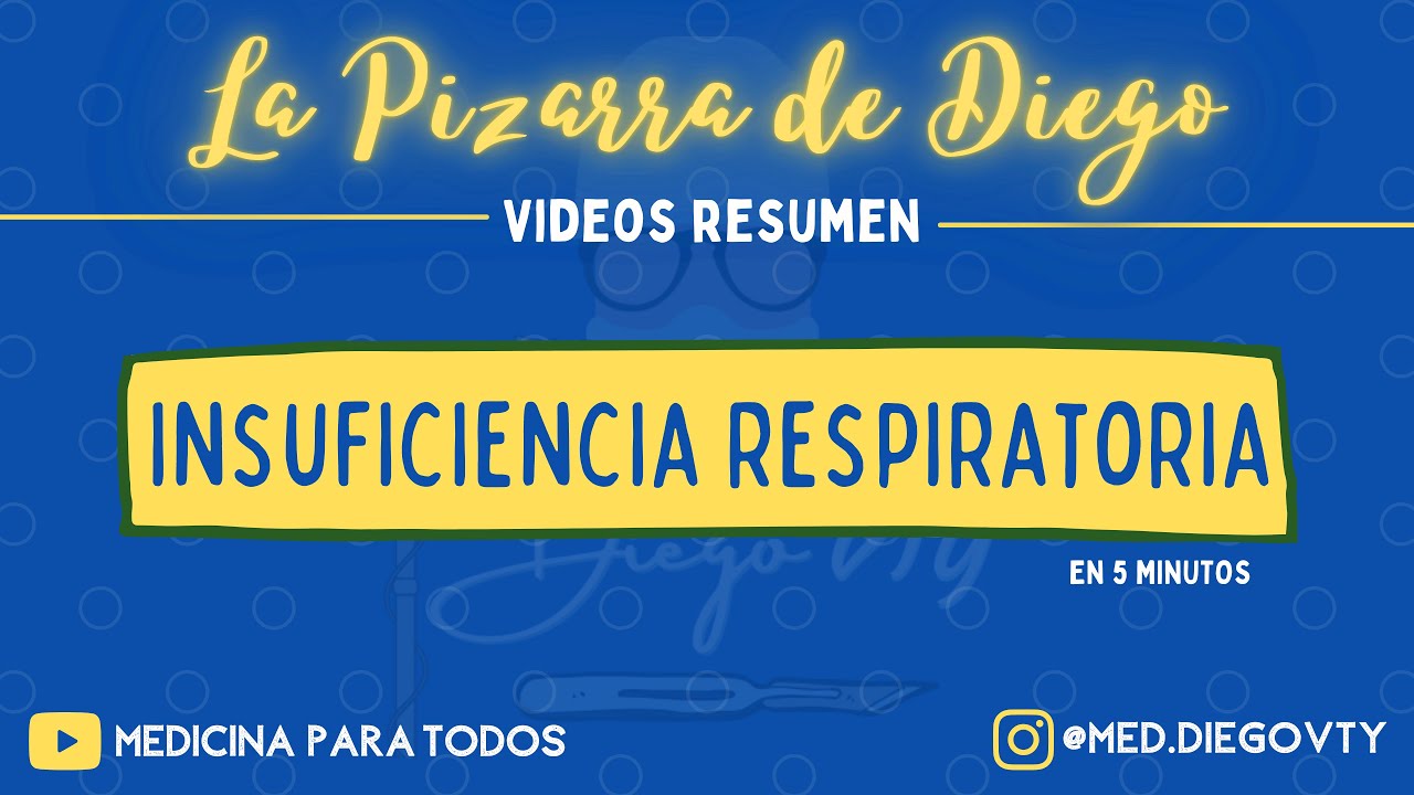 Insuficiencia Respiratoria - La Pizarra de Diego