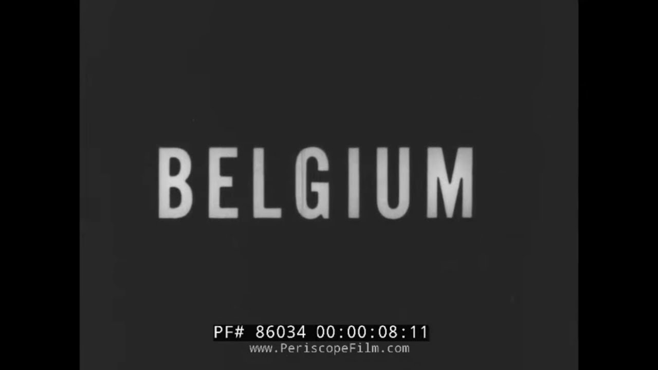 POST WWII BELGIUM TRAVELOGUE FILM   BRUSSELS  GHENT  RIVER MEUSE  DINANT AALST  VEURNE  86034
