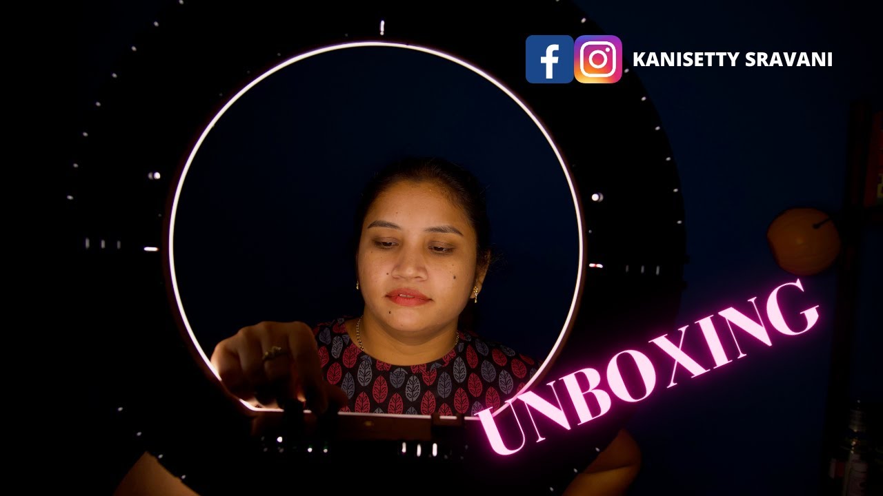 UNBOXING DIGI TEC LED RING LIGHT 18 INCH