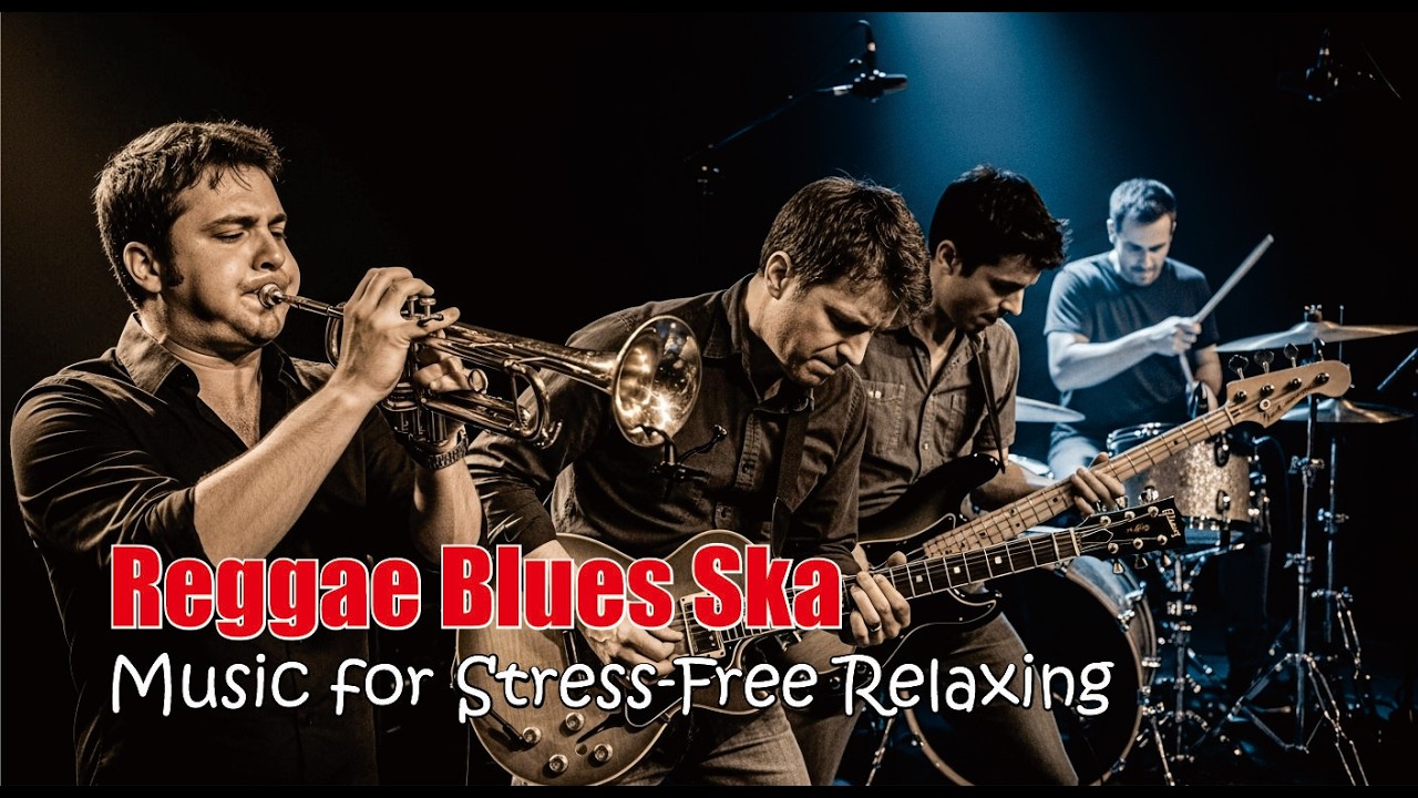 Reggae Blues Ska Instrumental Music for Stress-Free Relaxing