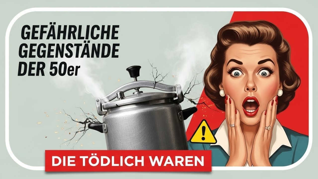 10 gefährliche Haushaltsgegenstände der 1950er Jahre – Damals völlig normal, heute lebensgefährlich